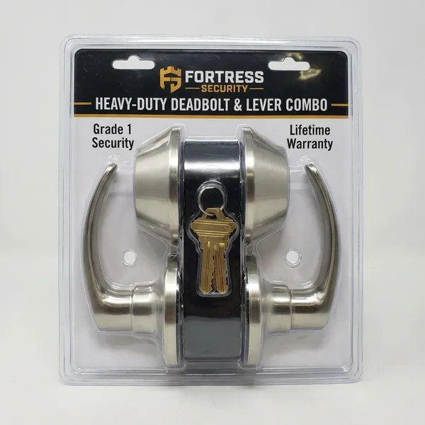 Cerradura de Pomo Bronce Antiguo